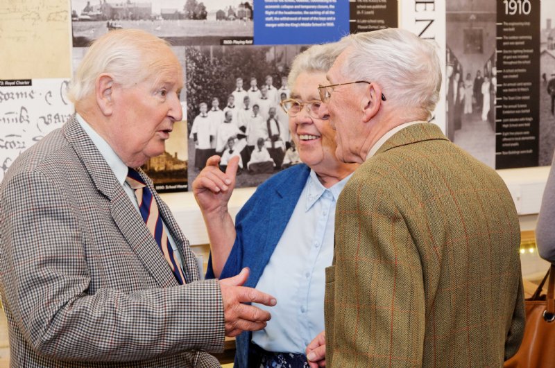 OWs Roger Smith and Stan Morris at the museum opening