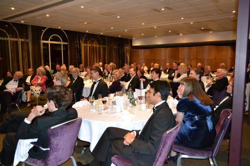 Guests enjoy the cabaret