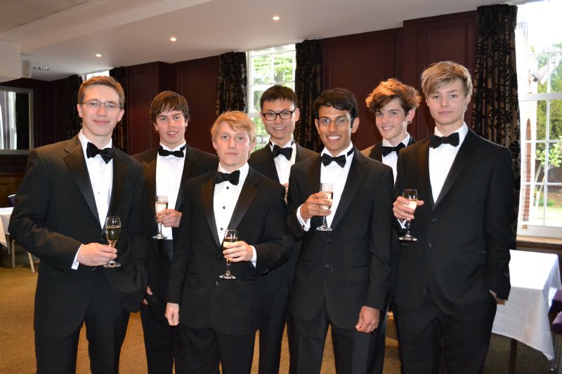 Prefects enjoyed the dinner