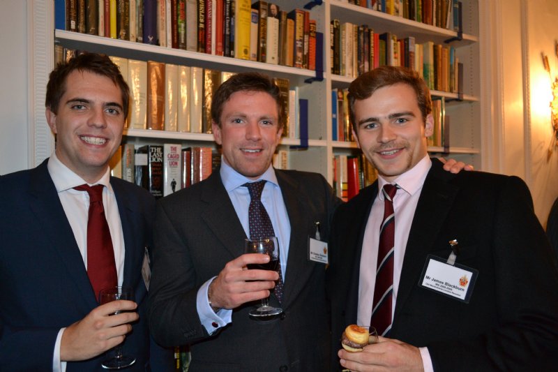 Tom Pavel, Charles Dickson and James Blackburn