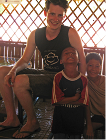 Nicholas at the New Futures Orphanage
