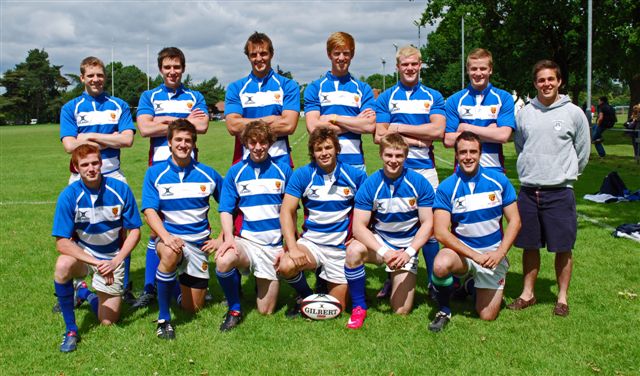 The victorious OW Sevens Team, June 2010