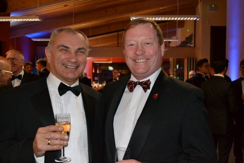 Tony Sparks and Chairman Roy Dixon.
